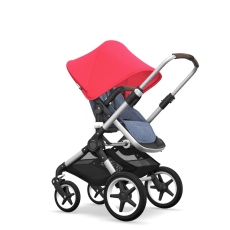 Passeggino Duo Bugaboo Fox collezione 2018 Neon Red