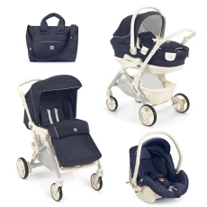 Passeggino Trio Cam Il Mondo Del Bambino Fluido City Orso collezione 2018 711