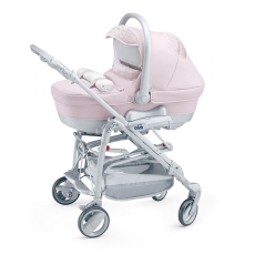 Passeggino Trio Cam Il Mondo Del Bambino Min Crystal collezione 2013 Rosa 291
