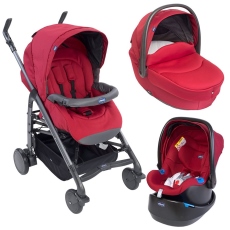 Passeggino Trio Chicco Trio Love collezione 2015 Red