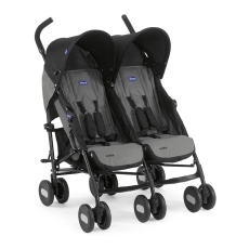 Passeggino Gemellare Chicco Echo Twin collezione 2016 Coal