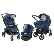 Passeggino Trio Chicco StyleGo Up collezione 2018 Blue Passion