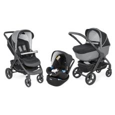 Passeggino Trio Chicco StyleGo Up collezione 2018 Jet Black