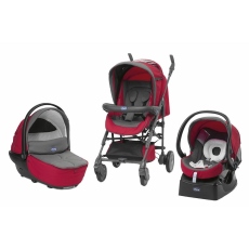 Passeggino Trio Chicco Trio Living Smart collezione 2013 Scarlet