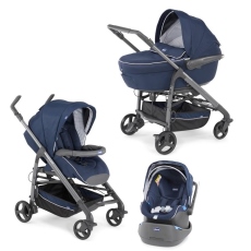 Passeggino Trio Chicco Trio Love collezione 2016 Blue