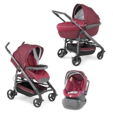 Passeggino Trio Chicco Trio Love collezione 2016 Bordeux