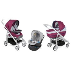 Passeggino Trio Chicco Trio Love Up collezione 2018 Red Plum