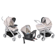Passeggino Trio Chicco Trio Love Up i-Size collezione 2018 Beige