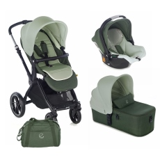 Passeggino Trio Jan Trio Kawai Micro Koos iSize R1 collezione 2021 Forest Green