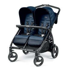 Passeggino Gemellare Peg Perego Book for Two collezione 2021 Indigo