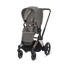 Passeggino Quattro Ruote Cybex e-Priam collezione 2021 Soho Grey