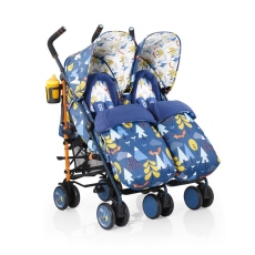 Passeggino Gemellare Cosatto Supa Dupa collezione 2016 Fox Tale