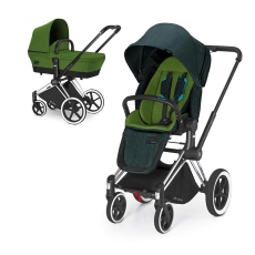 Passeggino Duo Cybex PRIAM Duo seduta LUX e Navicella collezione 2015 Hawaii