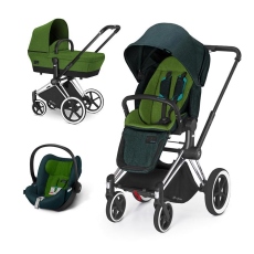 Passeggino Trio Cybex PRIAM Trio Cloud Q Plus collezione 2015 Hawaii
