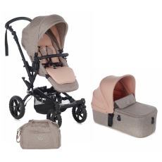 Passeggino Duo Jan Duo Crosswalk R Micro collezione 2021 Pale