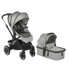 Passeggino Duo Jan Duo Crosslight Micro Pro collezione 2023 Dim Grey
