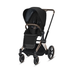 Passeggino Quattro Ruote Cybex e-Priam collezione 2021 Deep Black