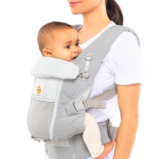 Ergobaby Marsupio Adapt Soft Flex Mesh collezione 2023 Pearl Grey