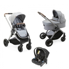Passeggino Trio Chicco Trio Best Friend Plus Light collezione 2022 Silverleaf