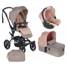 Passeggino Trio Jan Trio Crosswalk R Micro Koos iSize collezione 2021 Pale