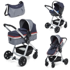 Passeggino Trio Foppapedretti Bikini Plus collezione 2018 Marine
