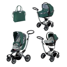 Passeggino Trio Foppapedretti Myo collezione 2015 Green Forest