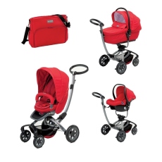 Passeggino Trio Foppapedretti Myo collezione 2015 Simply Red