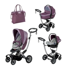 Passeggino Trio Foppapedretti Myo Tronic collezione 2015 Violet Jungle