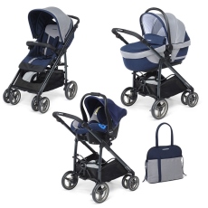 Passeggino Trio Foppapedretti Glam collezione 2016 Navy