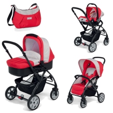 Passeggino Trio Foppapedretti Kiss-me collezione 2016 Red