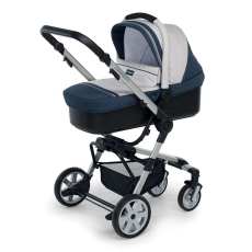 Passeggino Trio Foppapedretti Supertres collezione 2016 Jeans-Perla