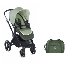 Passeggino Quattro Ruote Jan Kawai collezione 2021 Forest Green