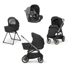 Passeggino Trio Inglesina Aptica System Quattro Cab collezione 2022 Mystic Black