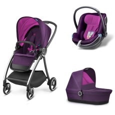 Passeggino Trio Gb Trio Maris collezione 2016 Posh Pink