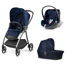 Passeggino Trio Gb Trio Maris collezione 2016 Sea Port Blue