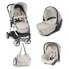 Passeggino Trio Giordani Metropolitan collezione 2018 Beige Melange