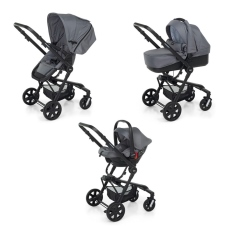 Passeggino Trio Foppapedretti Up3 collezione 2023 Titanio
