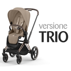 Passeggino Trio Cybex Trio Priam collezione 2025 Cozy Beige