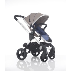 Passeggino Quattro Ruote iCandy Peach 3 collezione 2015 Azure - telaio Chrome