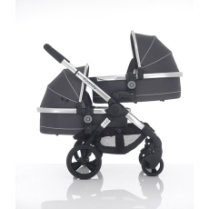Passeggino Gemellare iCandy Peach 3 Blossom Twin collezione 2015 Truffle - telaio Chrome