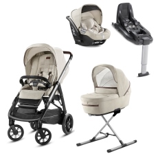 Passeggino Trio Inglesina Aptica System Quattro Darwin collezione 2018 Cashmere Beige