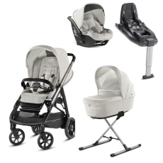Passeggino Trio Inglesina Aptica System Quattro Darwin collezione 2018 Iceberg Grey