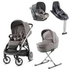 Passeggino Trio Inglesina Aptica System Quattro Darwin collezione 2018 Mineral Grey