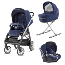 Passeggino Trio Inglesina Aptica System Quattro Cab collezione 2018 College Blue