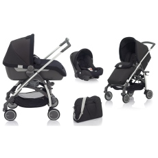 Passeggino Trio Inglesina Avio System collezione 2014 Pirate Black
