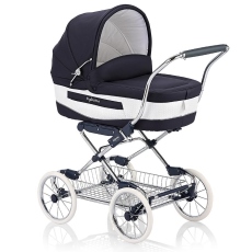 Passeggino Carrozzina Inglesina Carrozzina Vittoria collezione 2016 Nappa + Telaio Comfort Blu