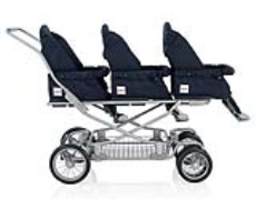 Passeggino Gemellare Inglesina Domino Trio collezione 2011 