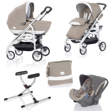 Passeggino Trio Inglesina Otutto Deluxe collezione 2015 Canapa - Telaio Ardesia