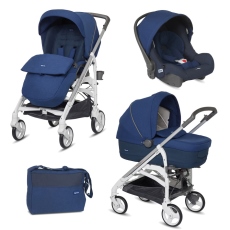 Passeggino Trio Inglesina Trilogy Comfort Touch collezione 2017 Cobalt Blue