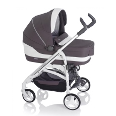 Passeggino Trio Inglesina Trilogy System Quattro telaio City Bianco collezione 2015 Platino
